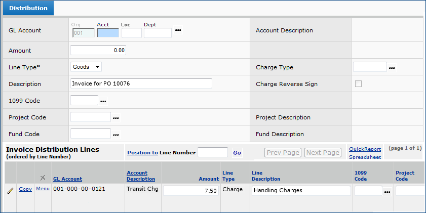 Invoice has been matched to a product receipt but the quantity was changed  on the invoice.